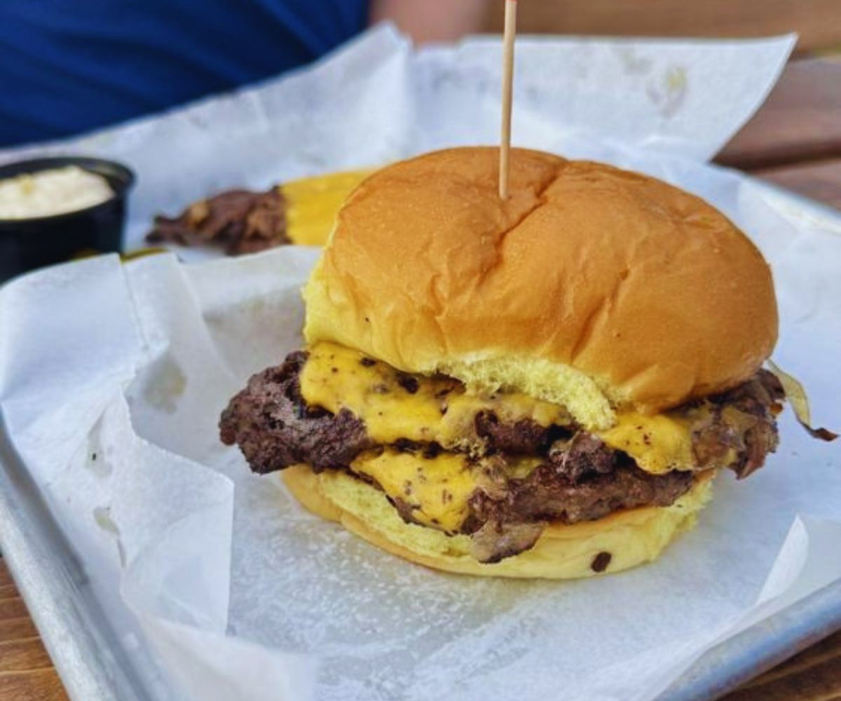 Riley's Bar + Burger Double Smash Burger