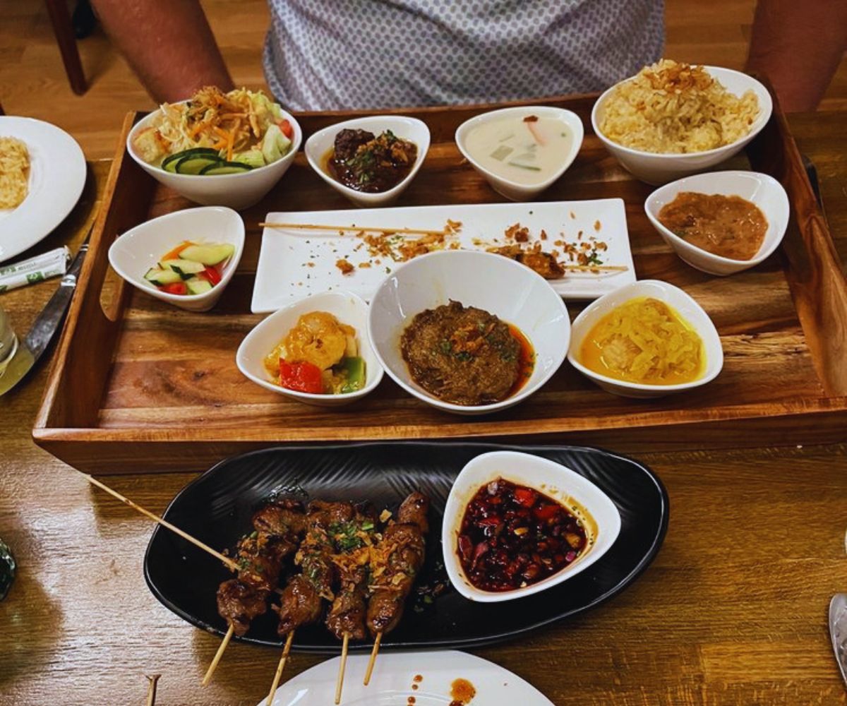 WIN - Taste of Bali Lamb Skewers and RijsttafelI