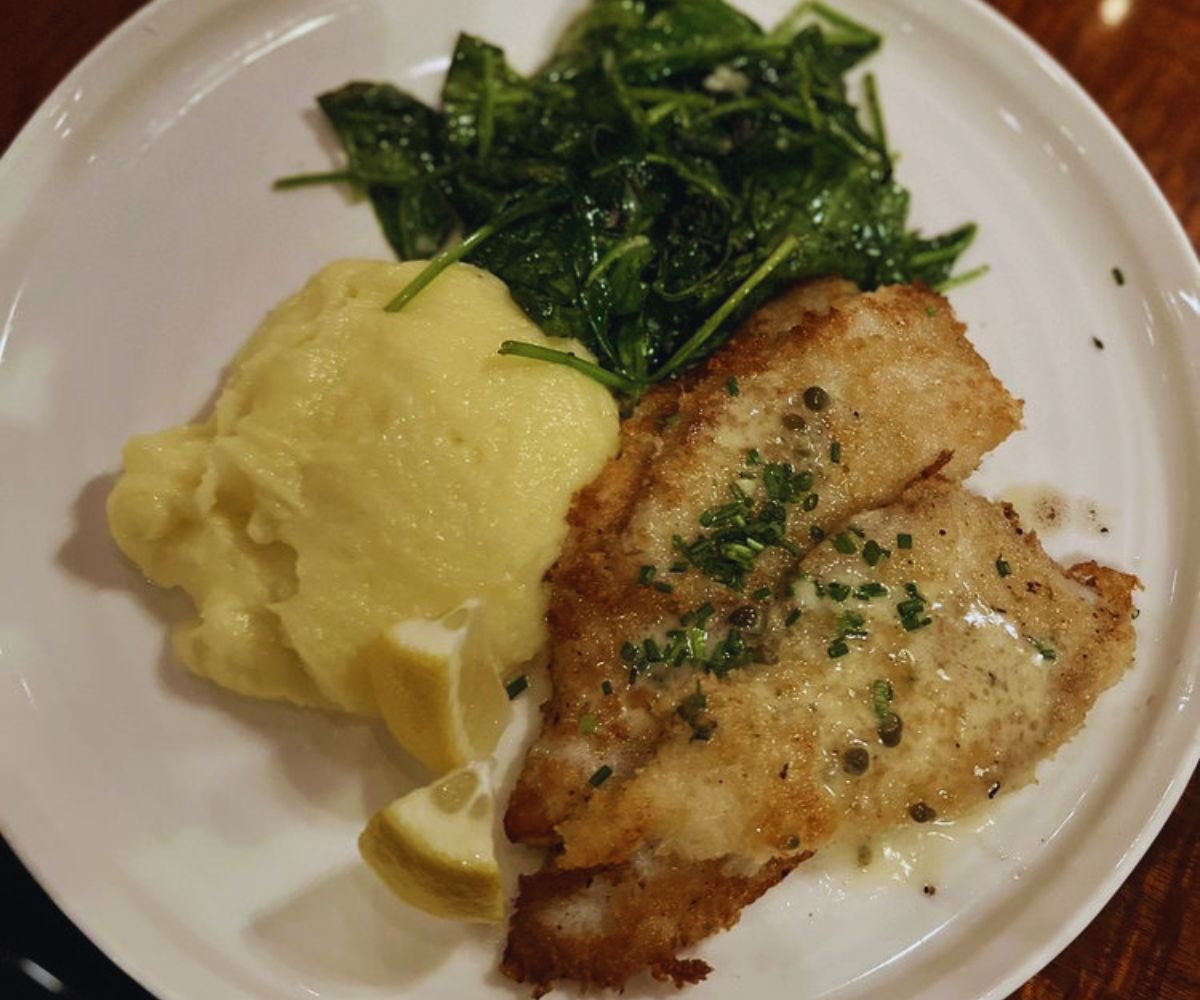 The Lime Lite Parmesan Crusted Sole
