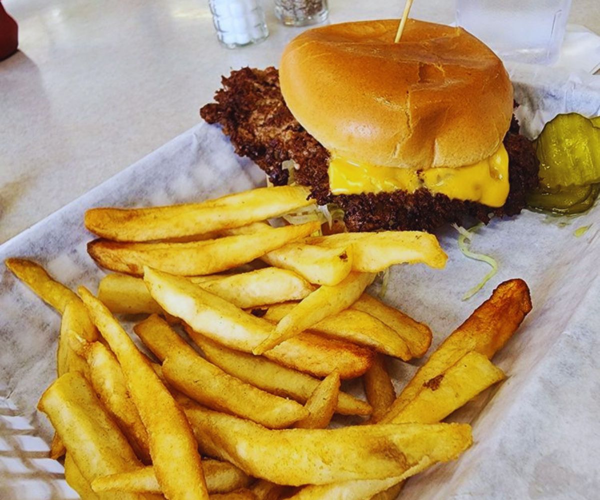 Workingman's Friend Smashburger and Fries