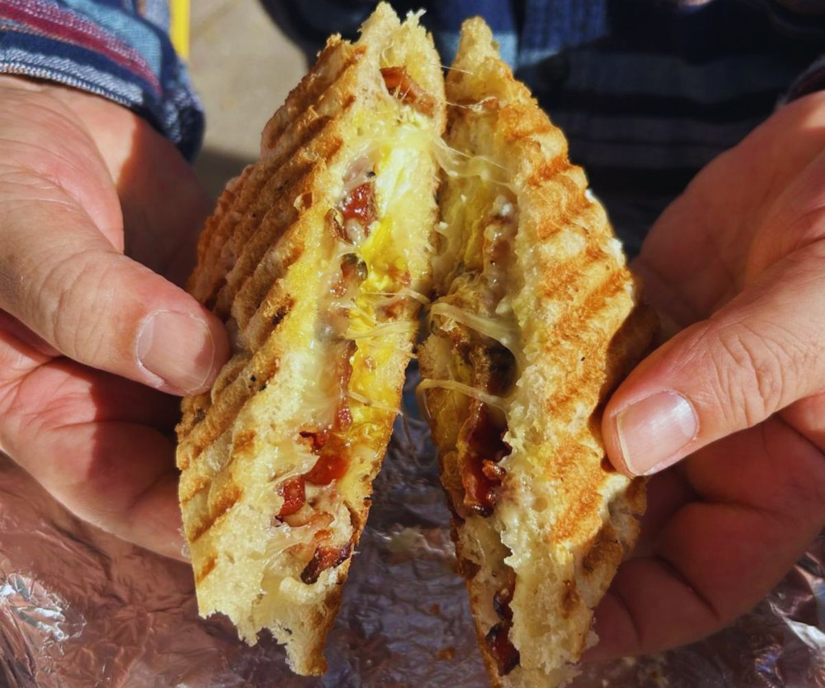 Sunny Girl BGC (Breakfast Grilled Cheese)