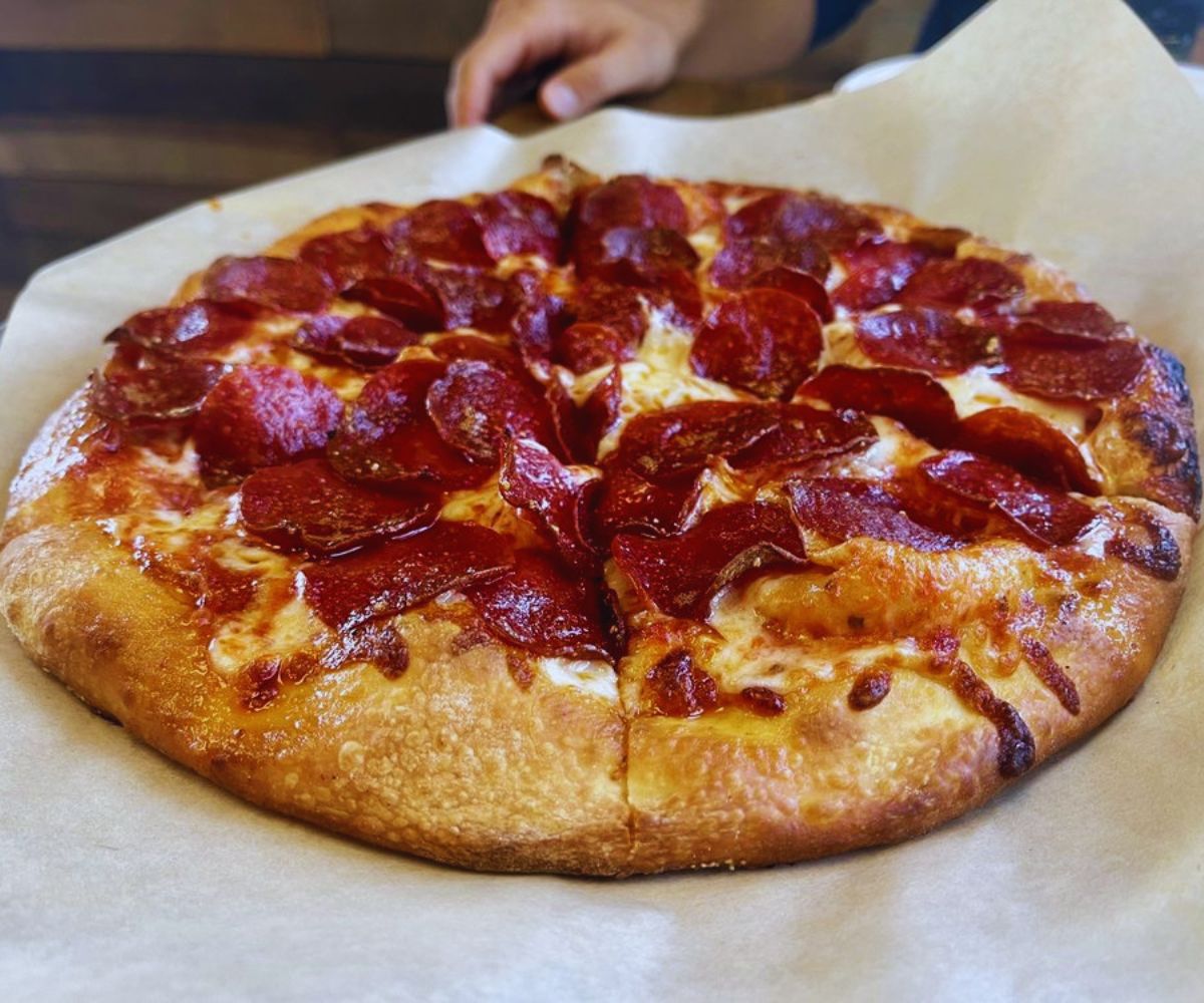 Nizario's Pizza And Grill Triple Pepperoni Pizza