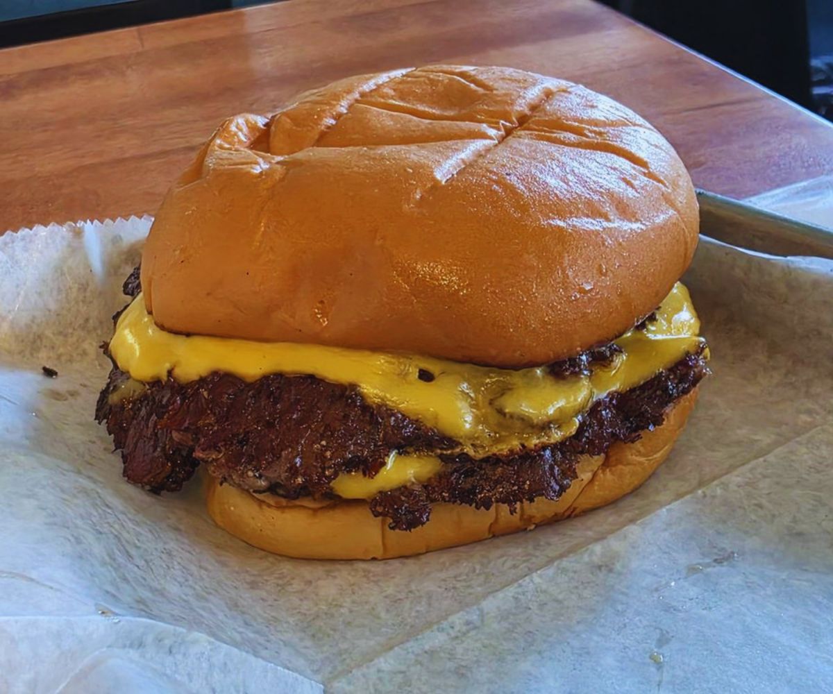 Riley's Bar + Burger Plain Double Wagyu Smashburger with Cheese