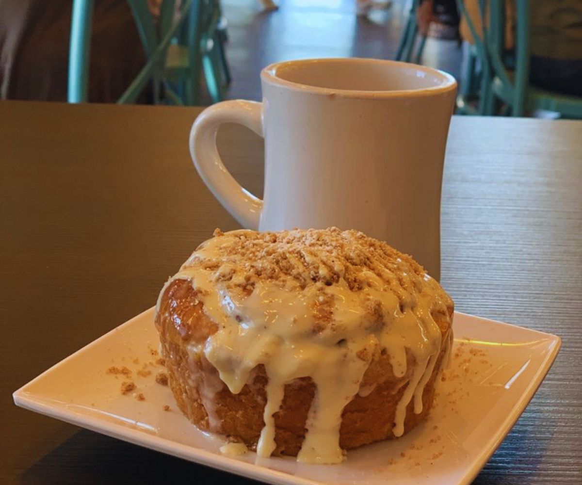 Canopy Road Cafe Cinnamon Roll
