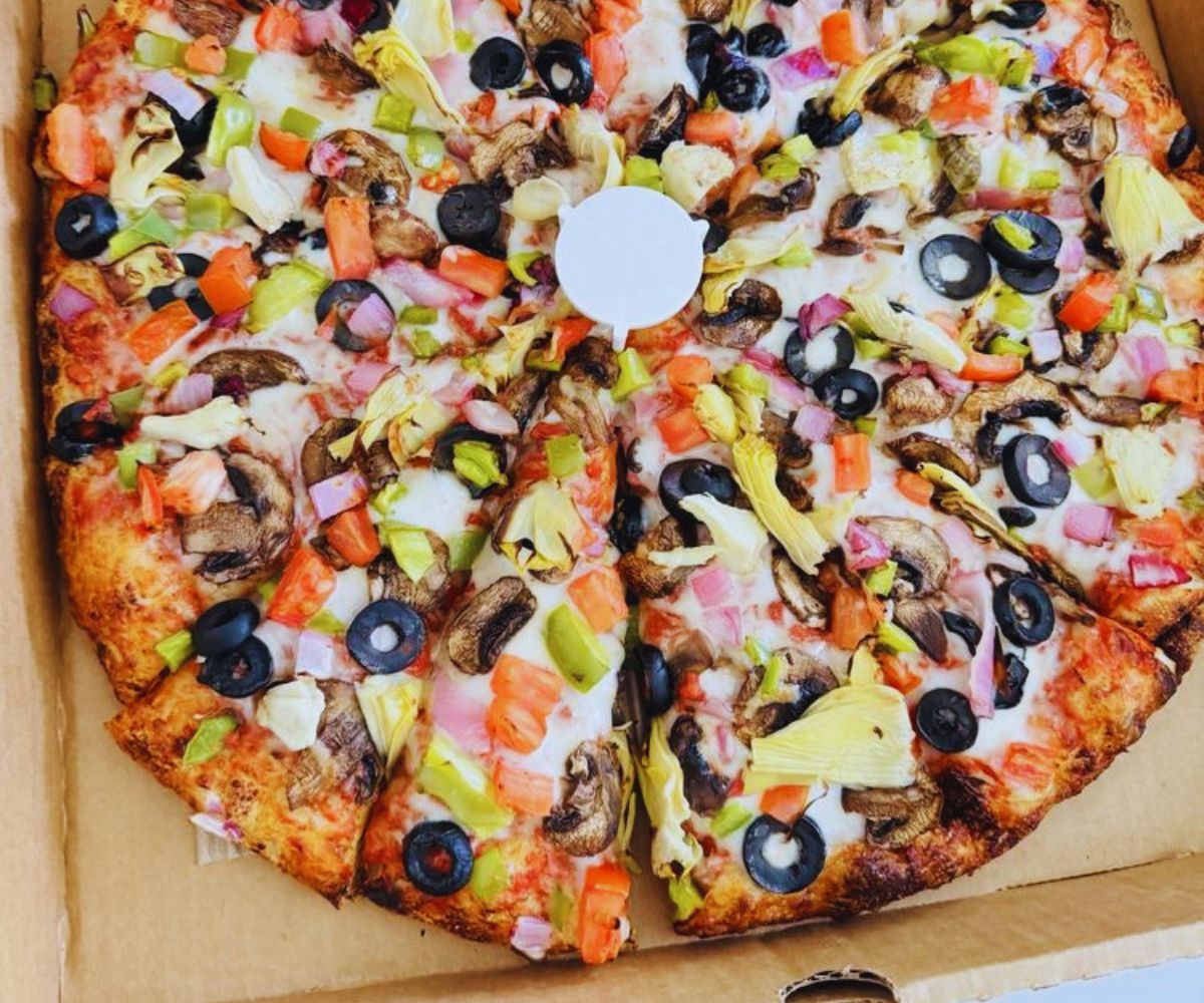 Dough Bowl Pizza Veggie Delight