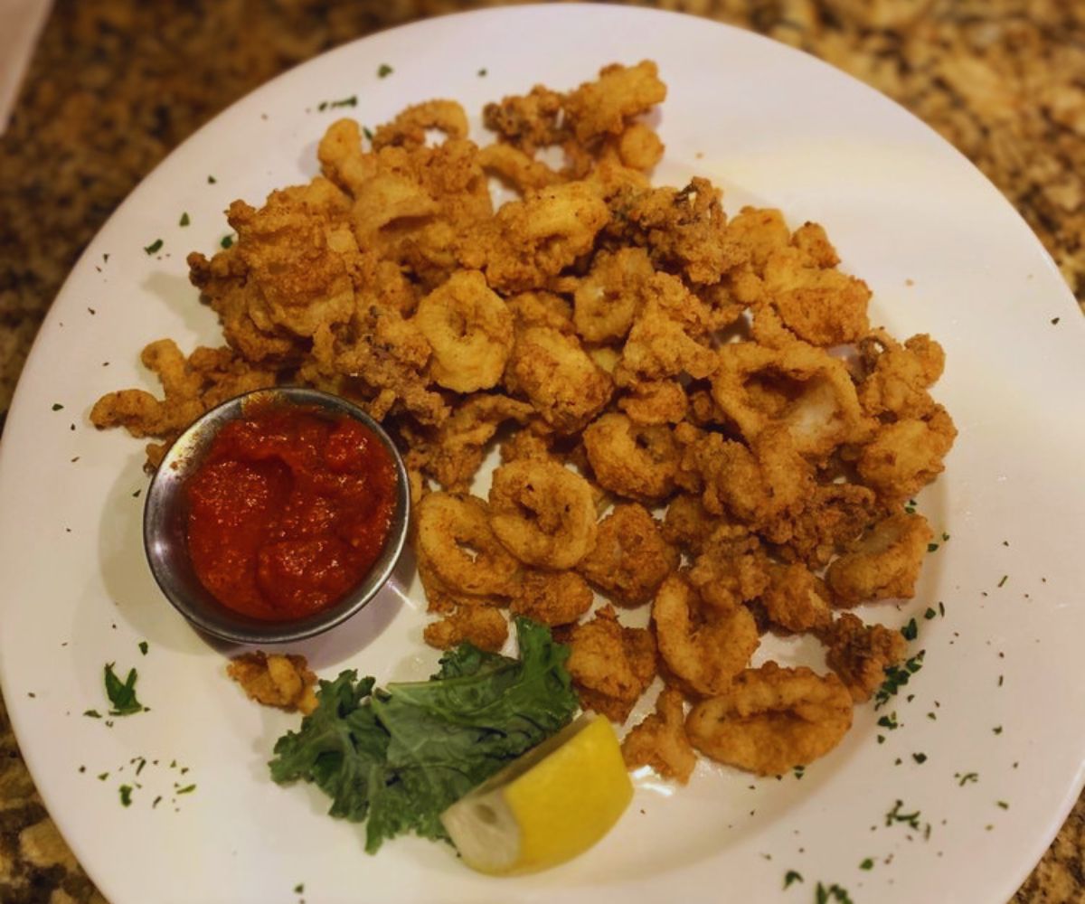 Luigi's Italian Chophouse & Bar Fried Calamari Appetizer