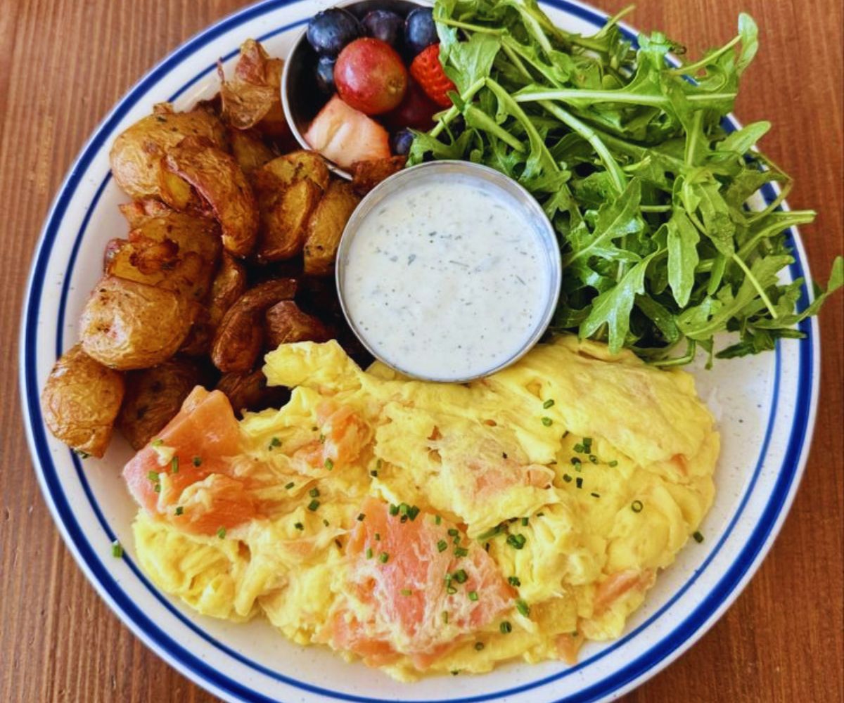 Wooden Spoon Soft Scrambled Eggs