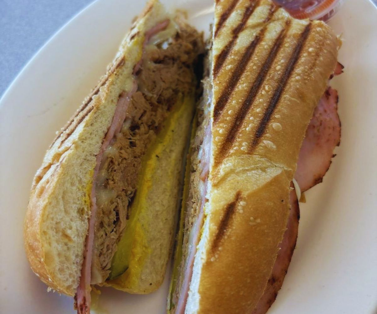 Cafe con Leche Cuban Sandwich