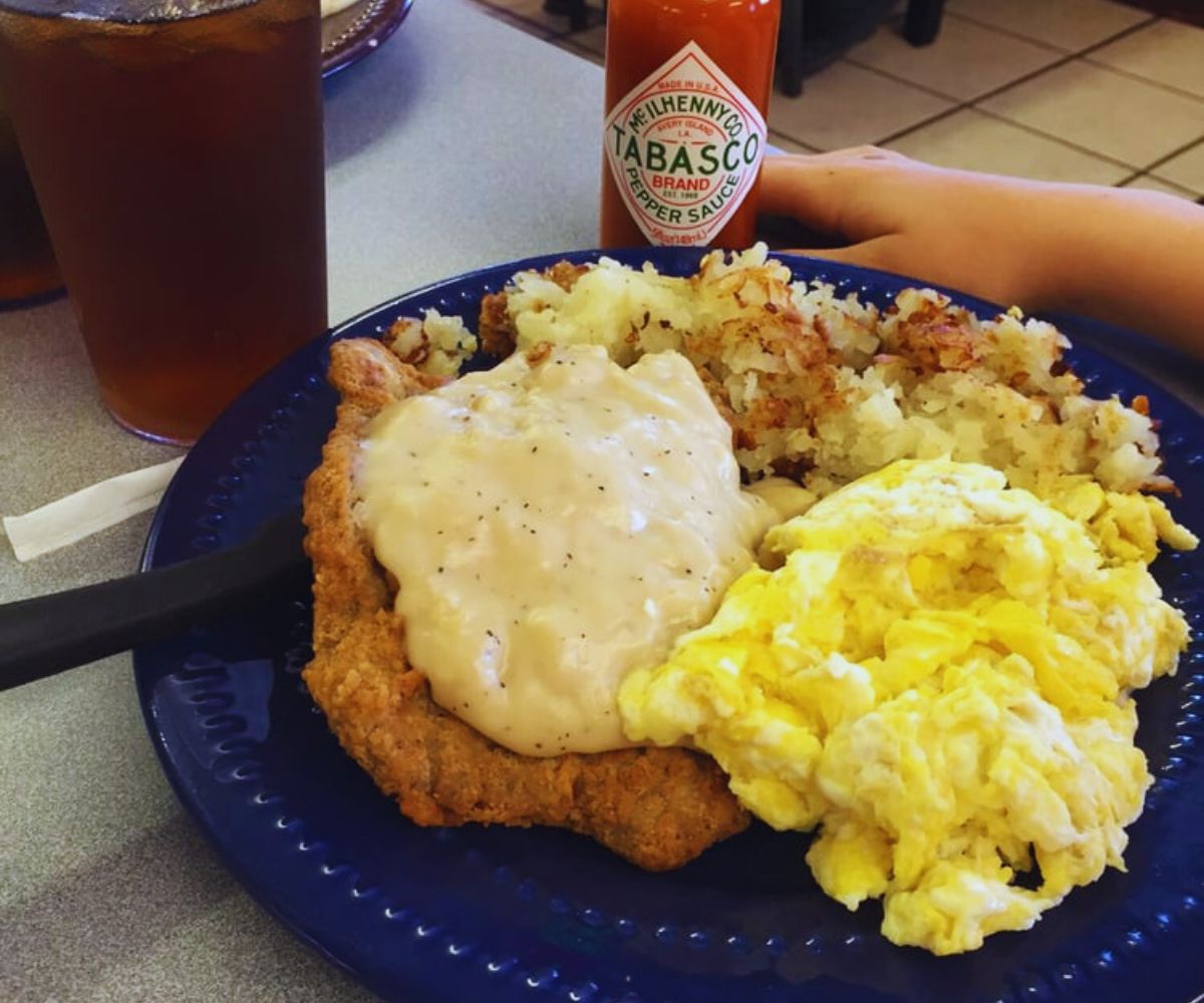 Sandy's Restaurant Chicken Fried Steak