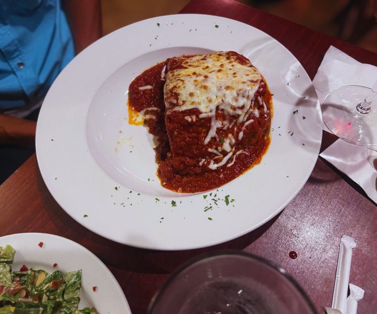 Luigi's Italian Chophouse & Bar Homemade Lasagne