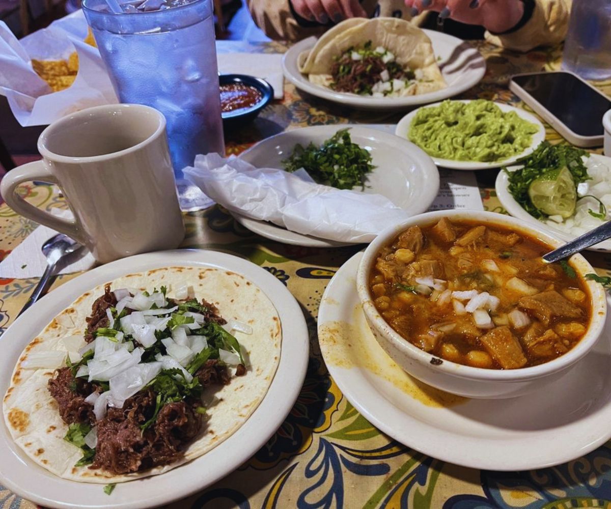 Juan In A Million Barbacoa Taco and Menudo