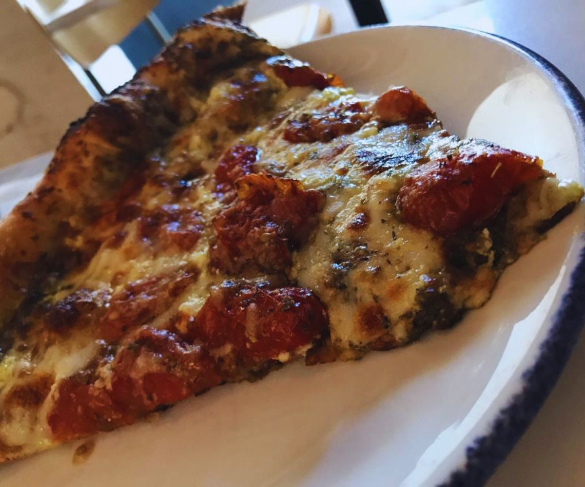 The Hall's Pizza Kitchen Russell the Goat