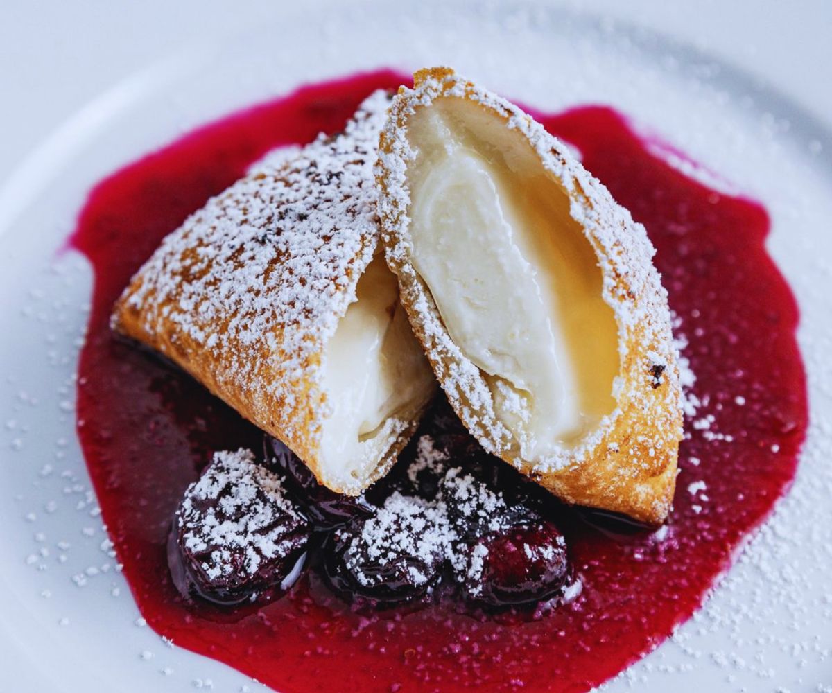 Bad Chicken Fried Cheesecake Egg Roll