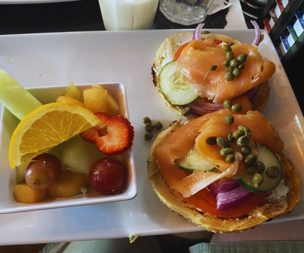 Canopy Road Cafe Lox and Bagel