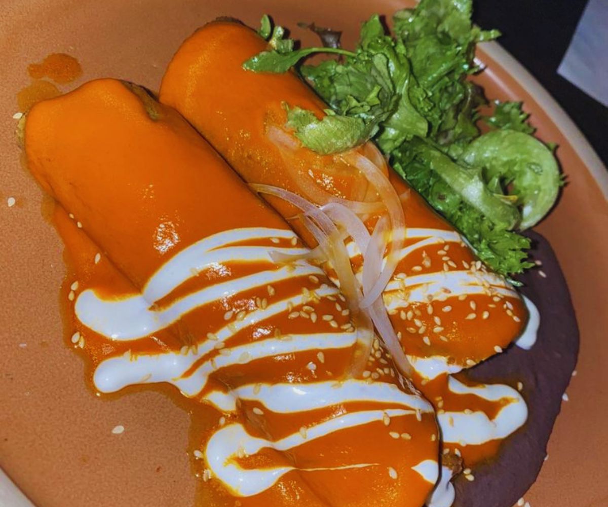 Quemar Birria Enchiladas