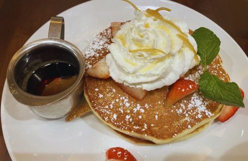Lemon Ricotta Pancakes in Friedman's