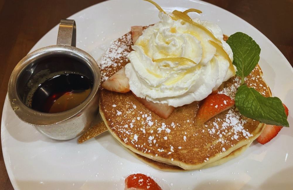Lemon Ricotta Pancakes in Friedman's