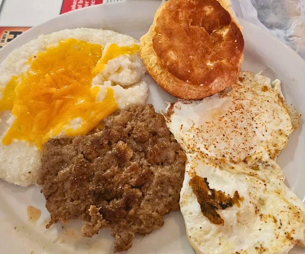 Breakfast Plate at T-Coon's in Lafayette, LA