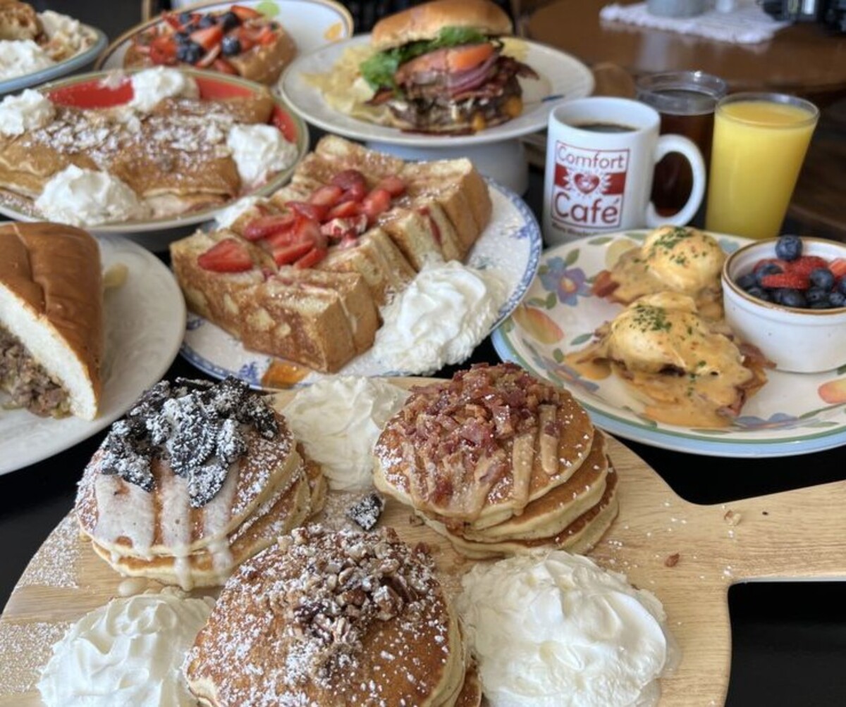 Food at Comfort Cafe located in San Antonio TX