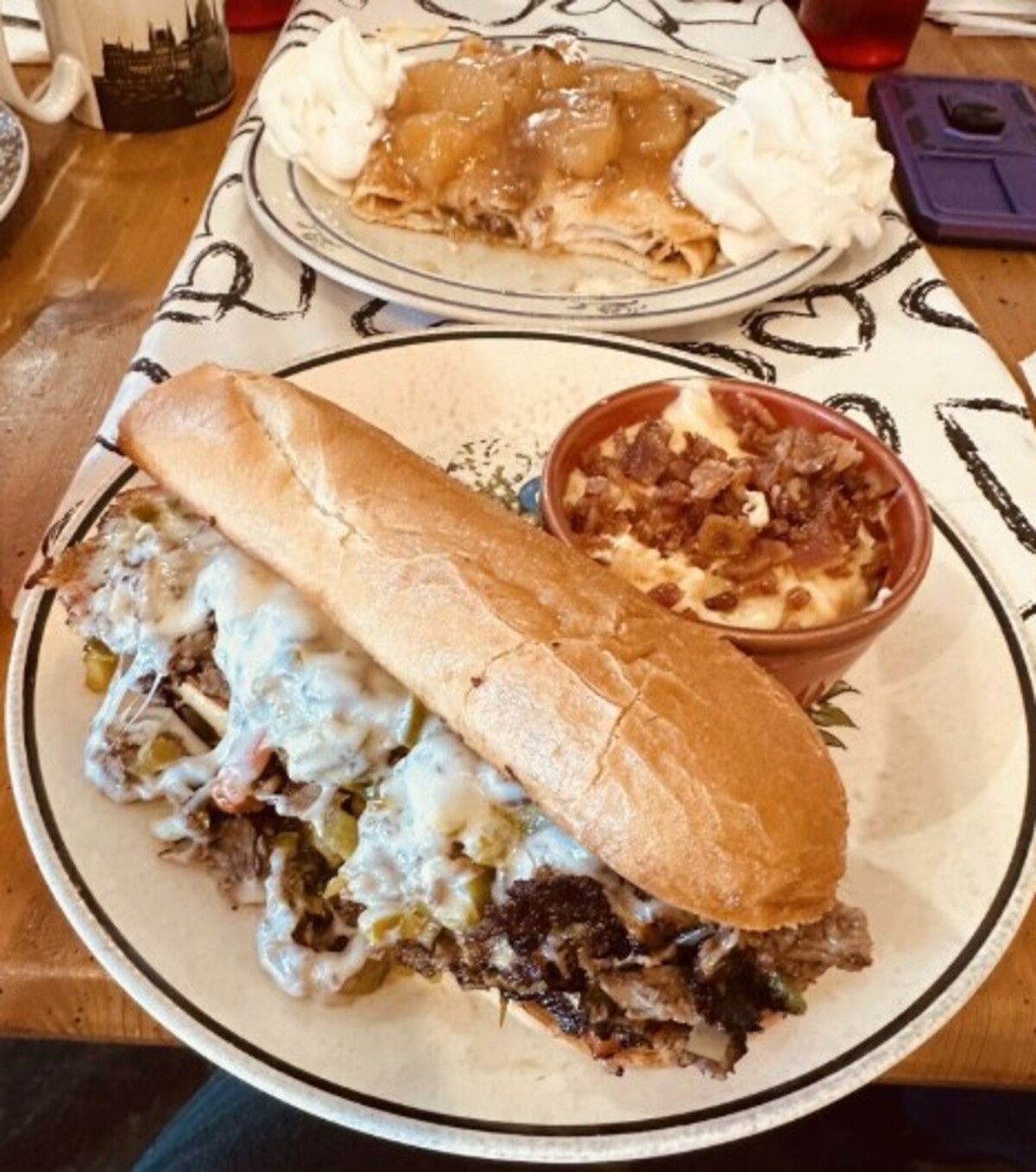 Food at Comfort Cafe located in San Antonio TX