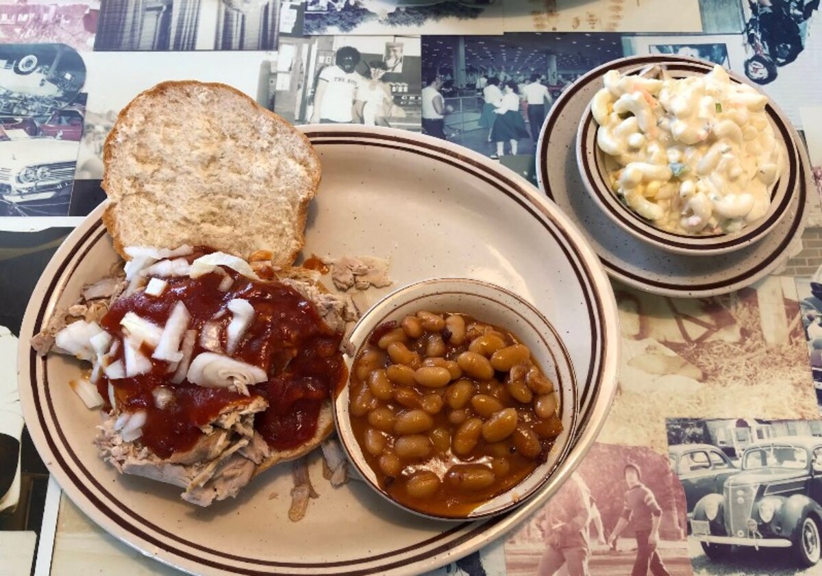 Food at Ritz Barbecue located in Allentown PA