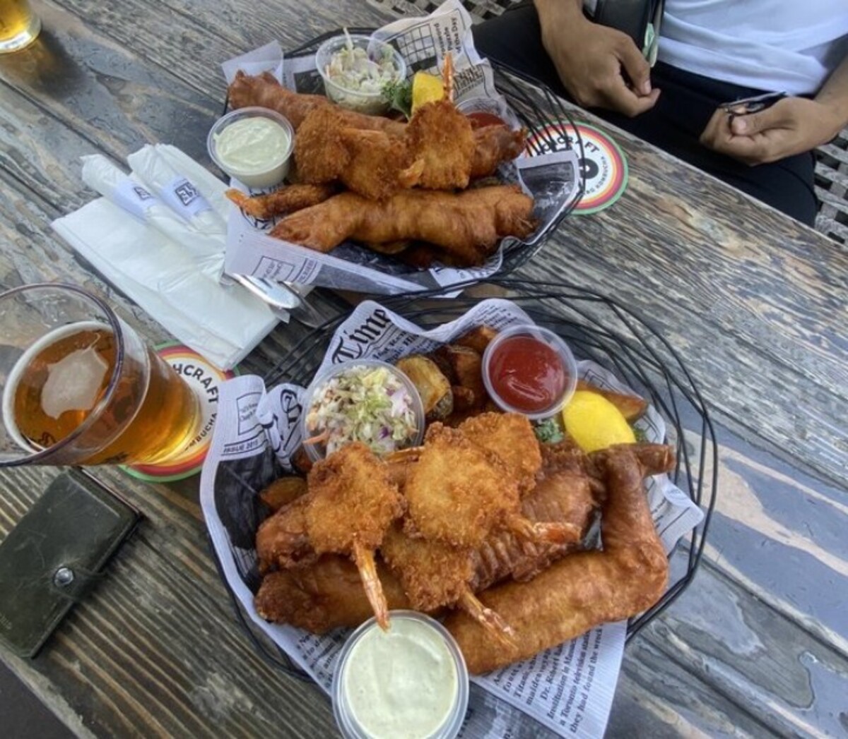 Food at Pike Restaurant & Bar located in Long Beach CA