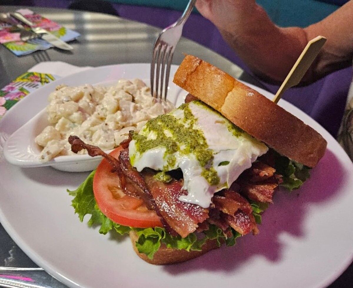 Food at The Peppermill located in Las Vegas NV