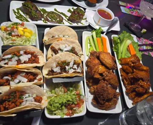 Food at The Peppermill located in Las Vegas NV