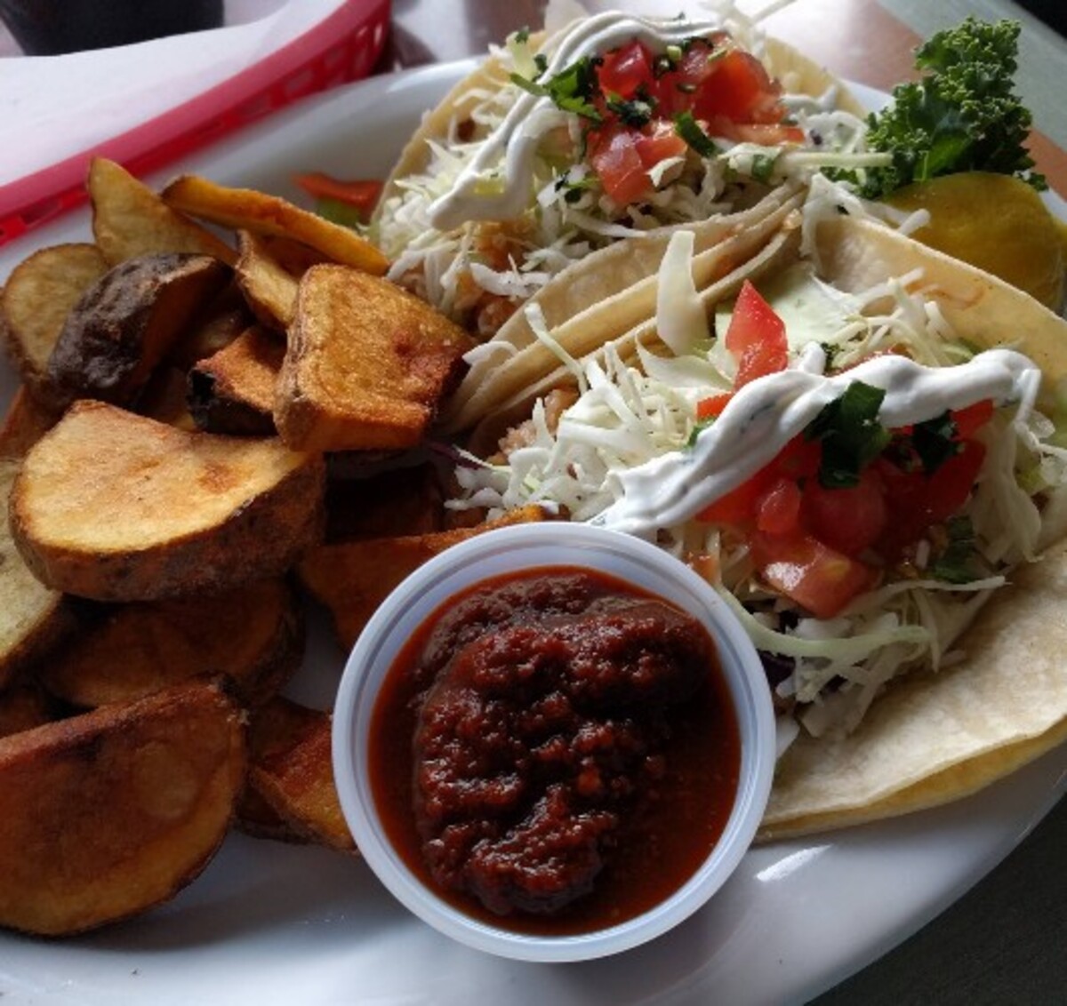 Food at Pike Restaurant & Bar located in Long Beach CA