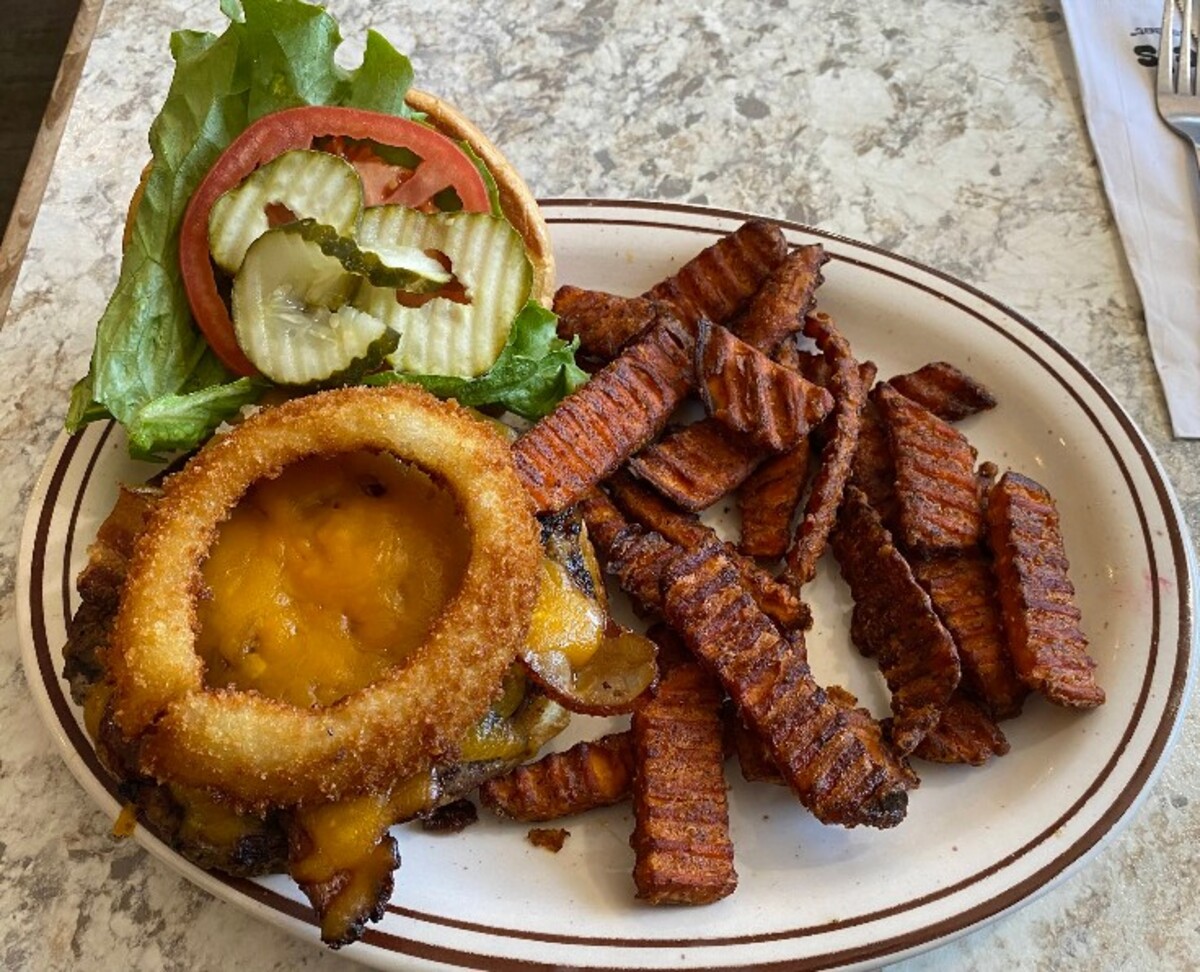 Food at Angie’s Restaurant located in Logan UT. 