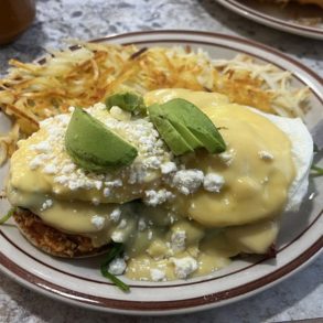 Food at Angie’s Restaurant located in Logan UT.