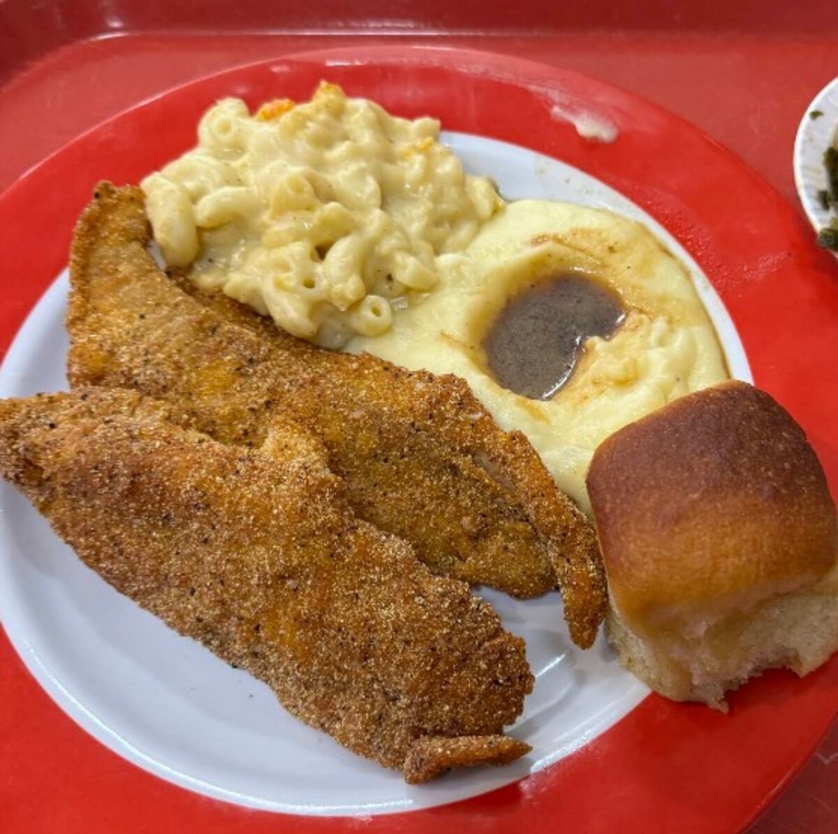 Food at Arnold's Country Kitchen located in Nashville TN. 