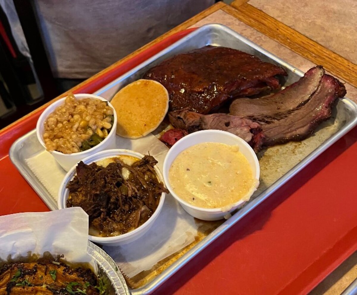 Food at Arnold's Country Kitchen located in Nashville TN. 