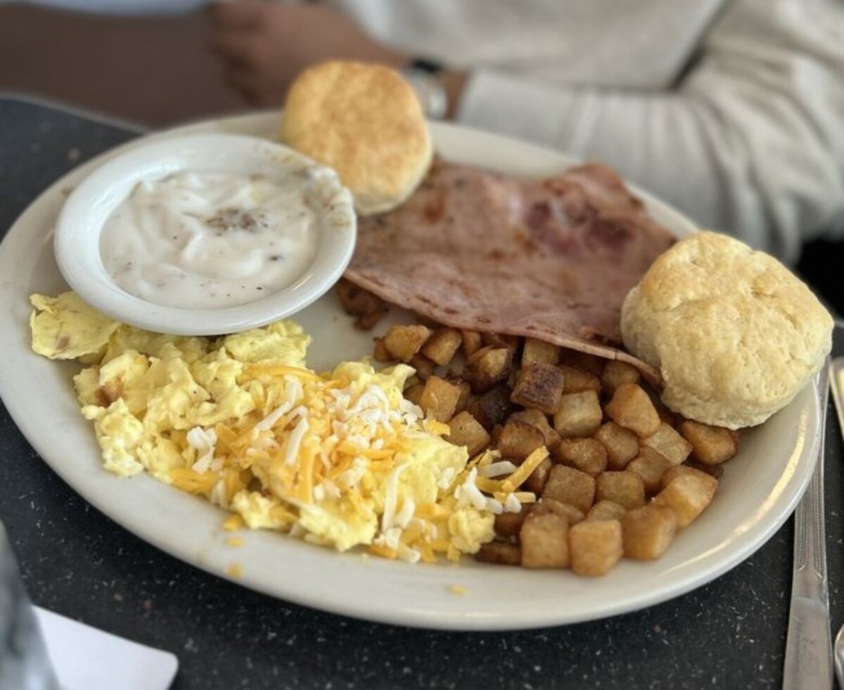 Food at The Monument Café located in Georgetown TX