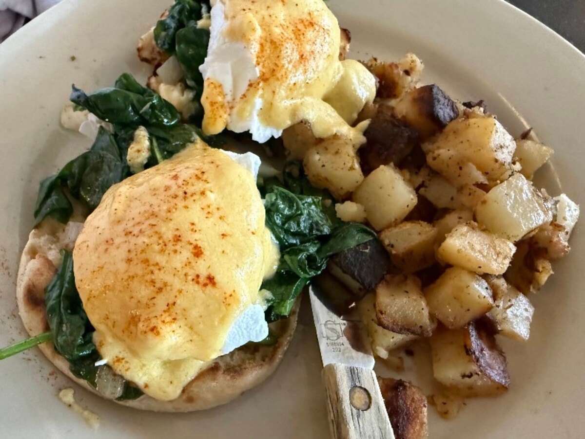Food at The Monument Café located in Georgetown TX