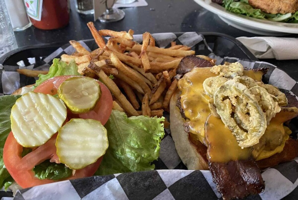 Food at The Monument Café located in Georgetown TX