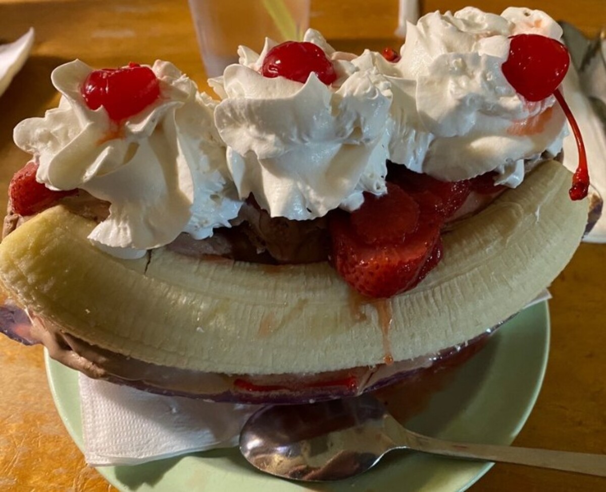 Food at Taggart’s Ice Cream located in Canton OH