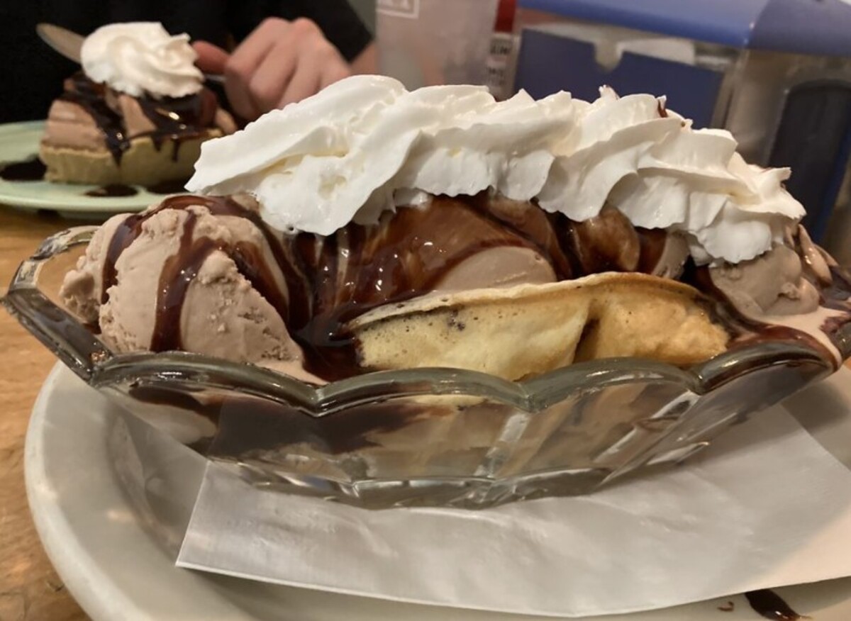 Food at Taggart’s Ice Cream located in Canton OH