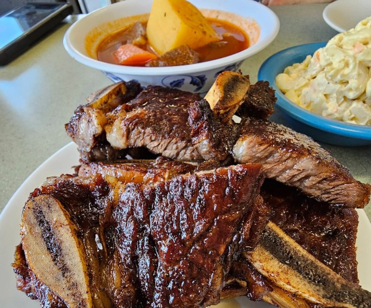 Food at Helena's Hawaiian Food located in Honolulu, HI