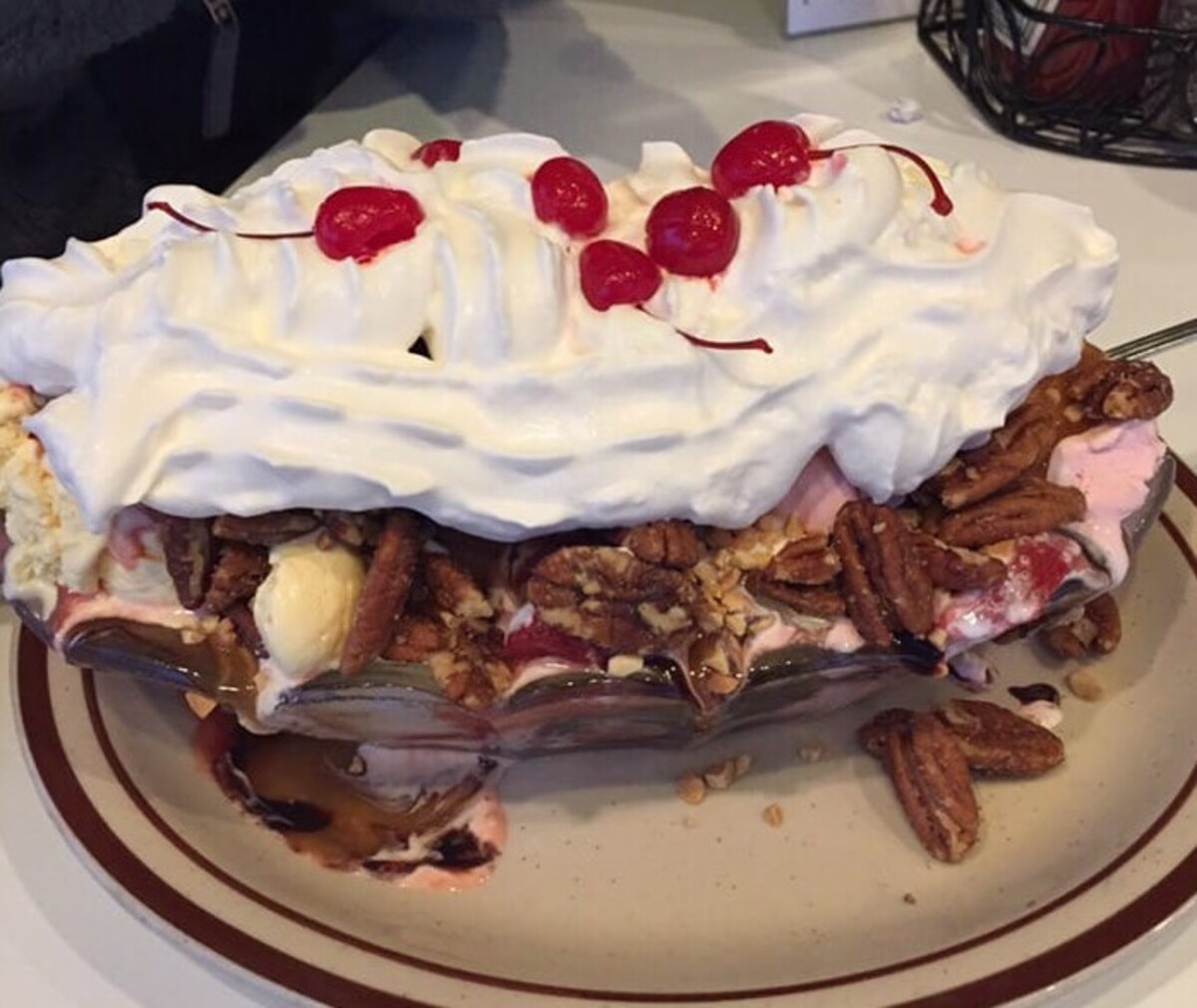 Food at Taggart’s Ice Cream located in Canton OH