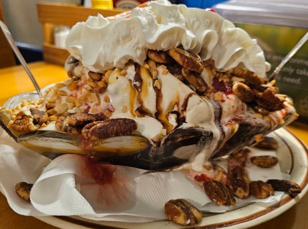 Food at Taggart’s Ice Cream located in Canton OH