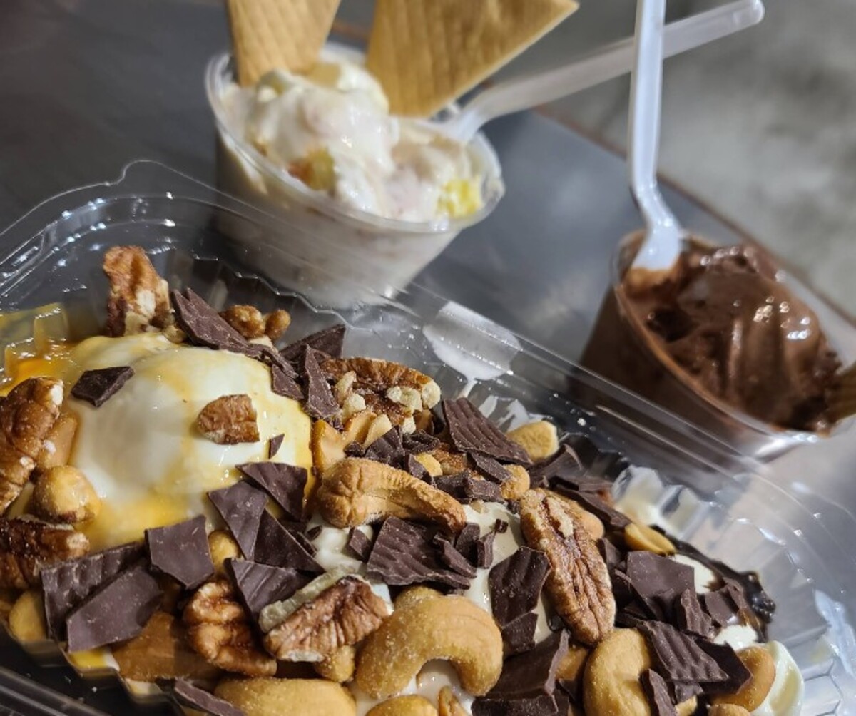 Food at Kopp’s Frozen Custard located in Milwaukee, WI