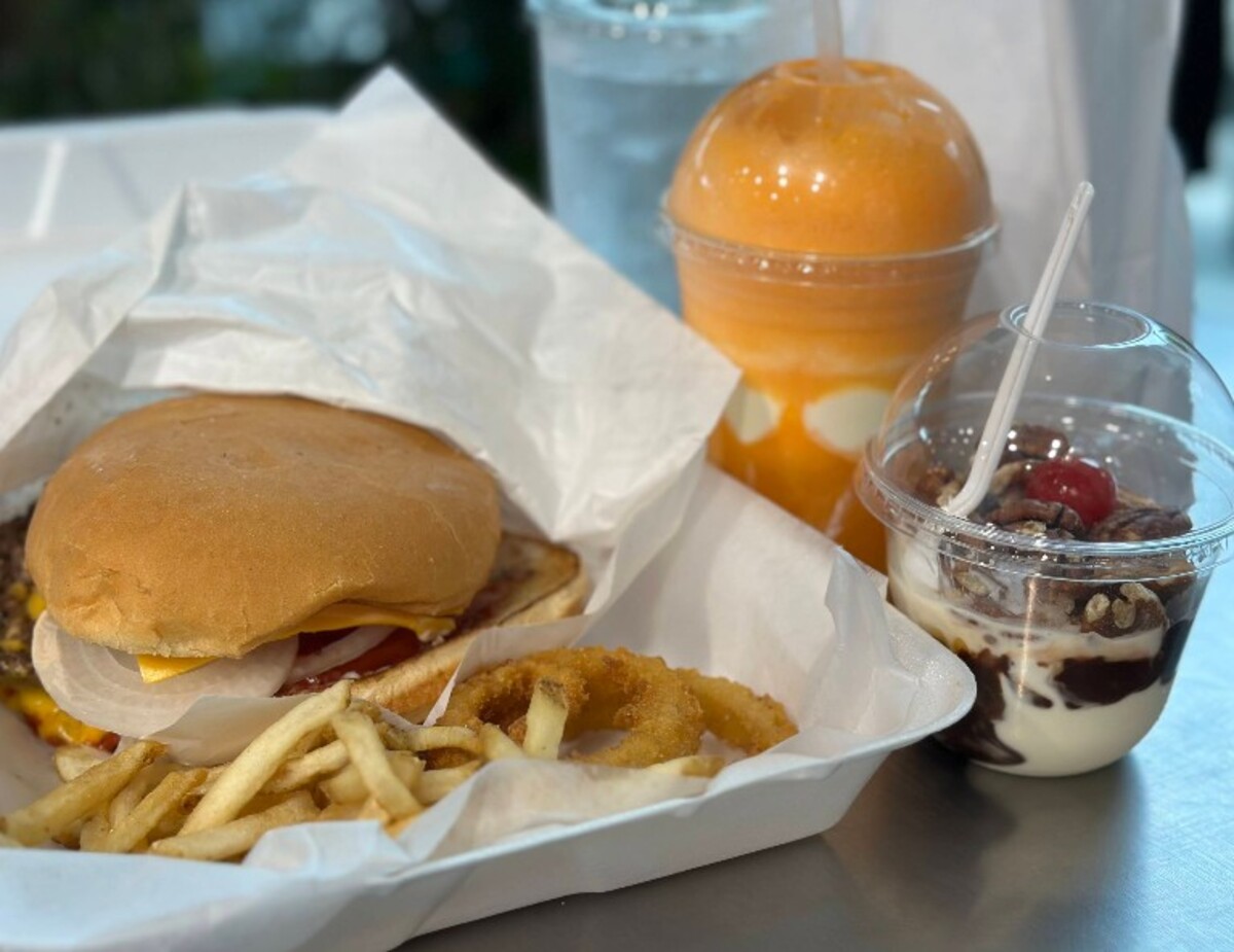Food at Kopp’s Frozen Custard located in Milwaukee, WI