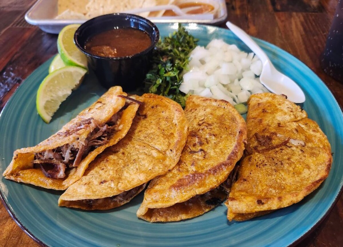 Food at Nana's Taqueria located in McAllen TX