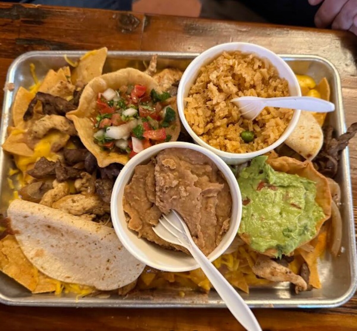 Food at Nana's Taqueria located in McAllen TX