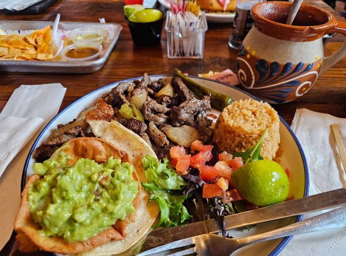 Food at Nana's Taqueria located in McAllen TX