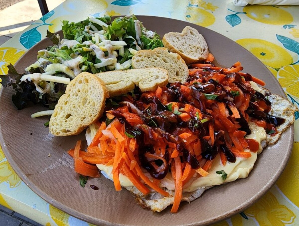 Food at The Root Cafe located in Little Rock, AR