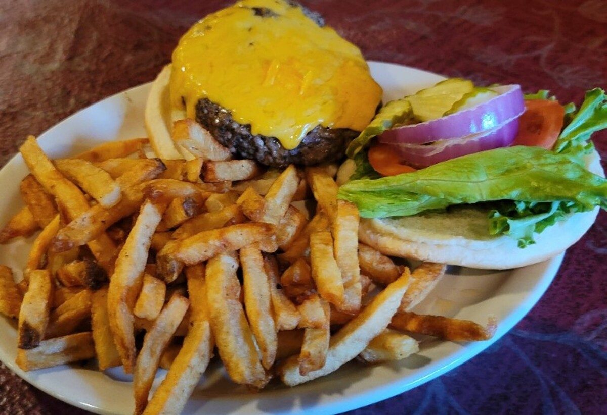 Food at Ye Olde Steak House located in Knoxville TN