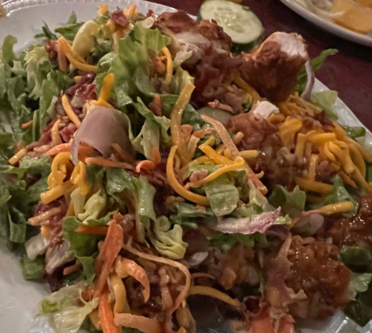 Food at Ye Olde Steak House located in Knoxville TN