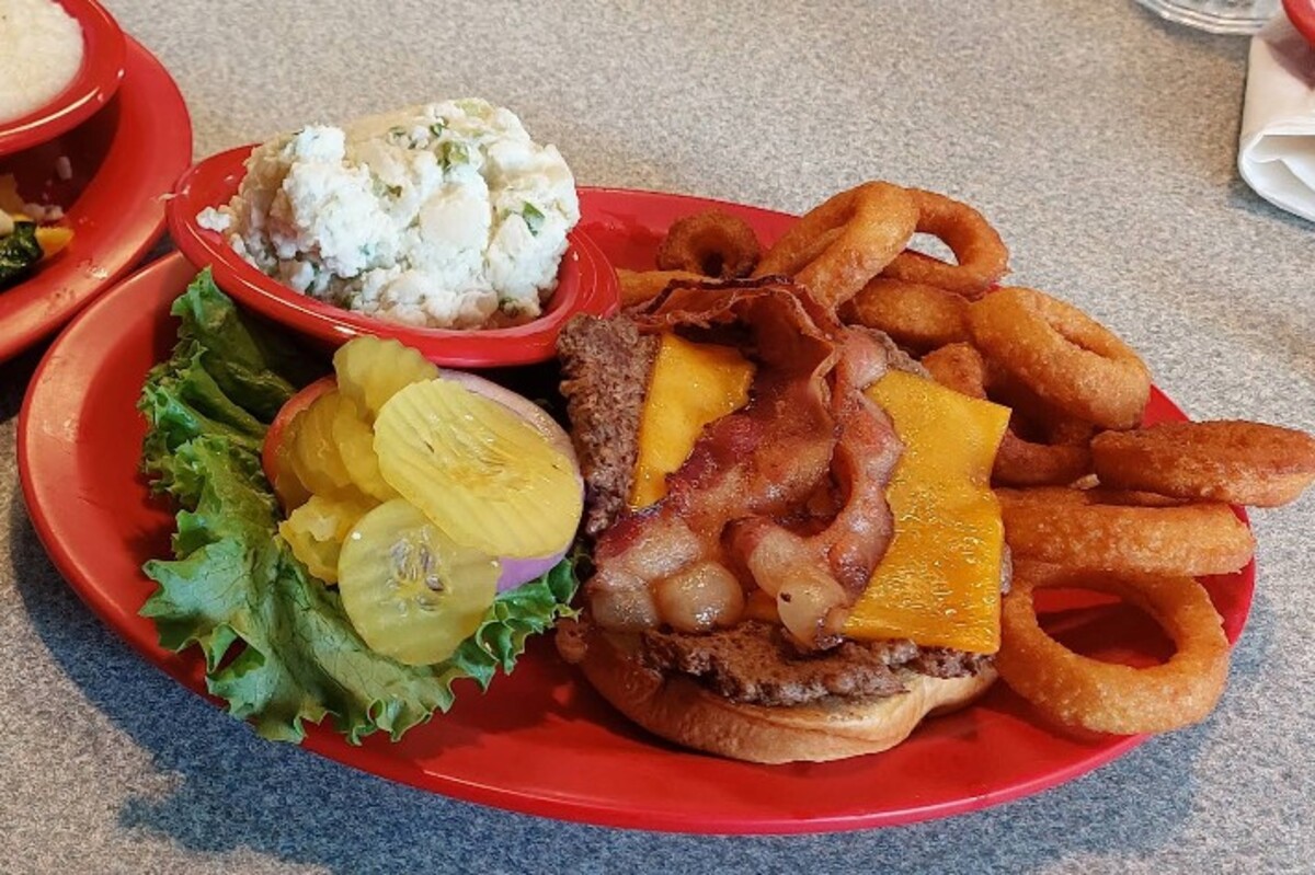 Food at Carolina's Diner located in Greensboro, NC